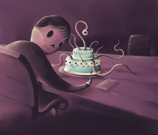 Cake time by Jacques Marcotte