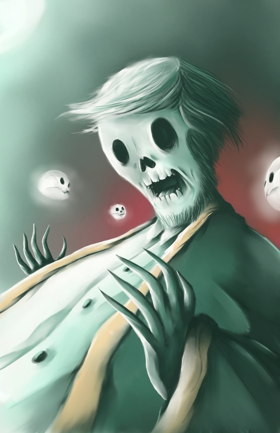 The haunted thoughts by Jacques Marcotte
