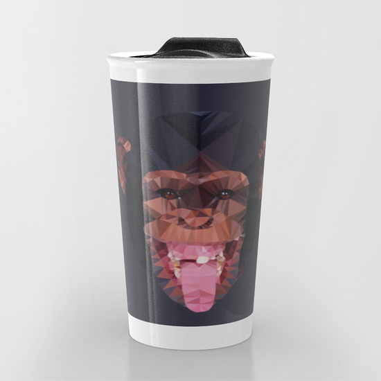 Chimpanzee low poly