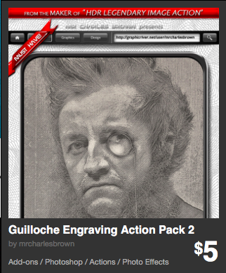 Guilloche Engraving Action Pack 2