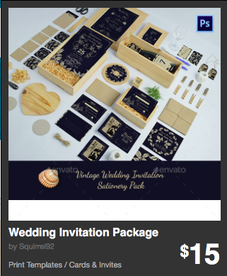 Wedding Invitation Package