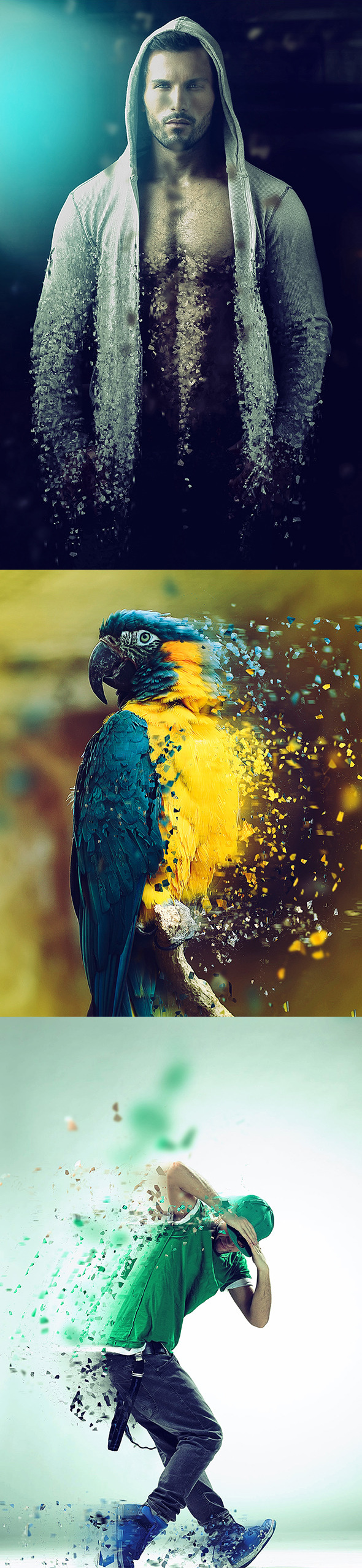 2-Dispersion Photoshop Action-
