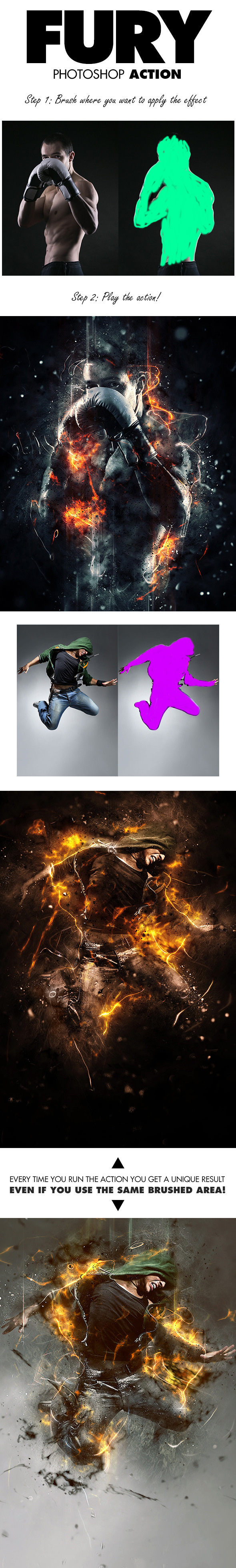 7-Fury Photoshop Action