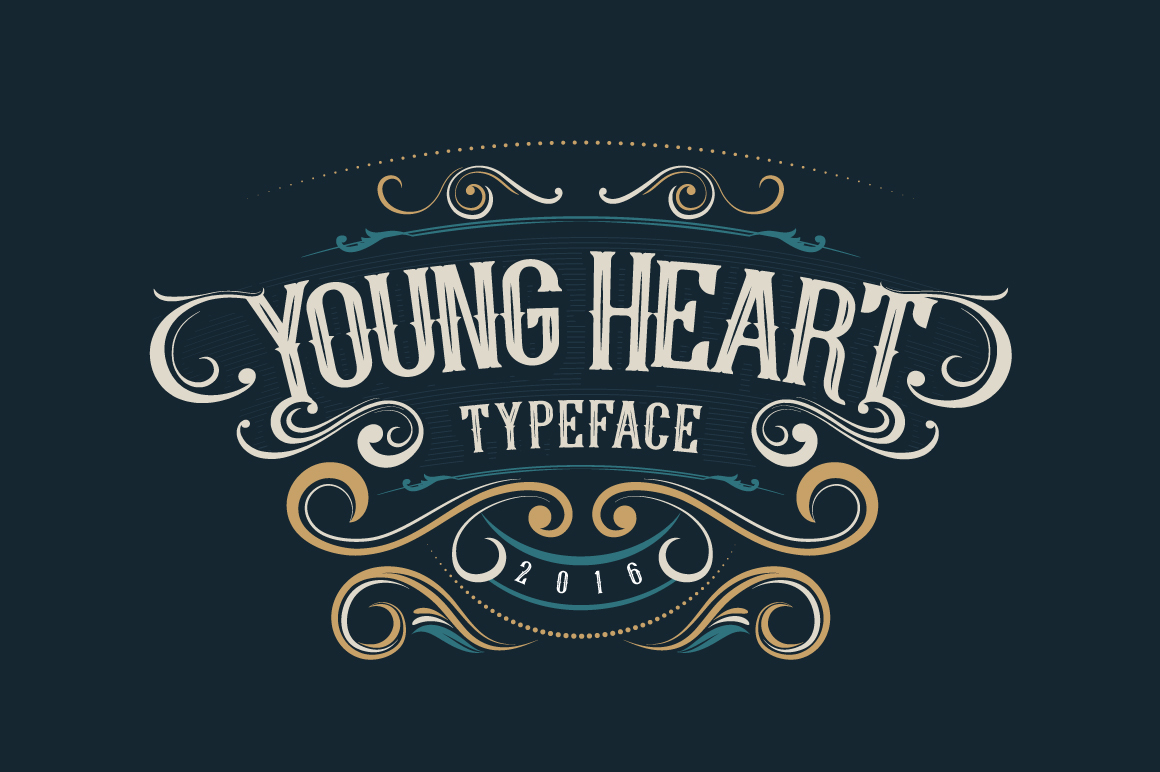 young-heart-typeface