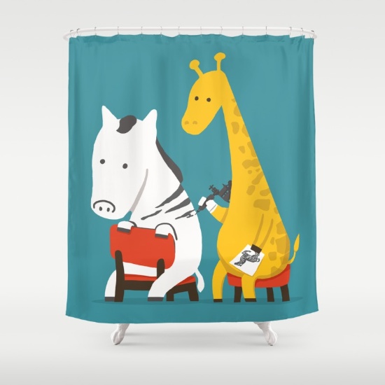 9-zebra-tattoo-52i-shower-curtains