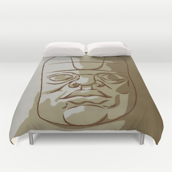 head-olmeca-duvet-covers