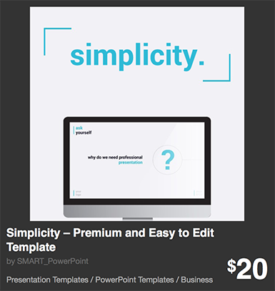 Simplicity – Premium and Easy to Edit Template
