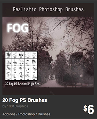 20 Fog PS Brushes by 1001Graphics