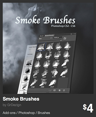 Smoke Brushes by GrDezign