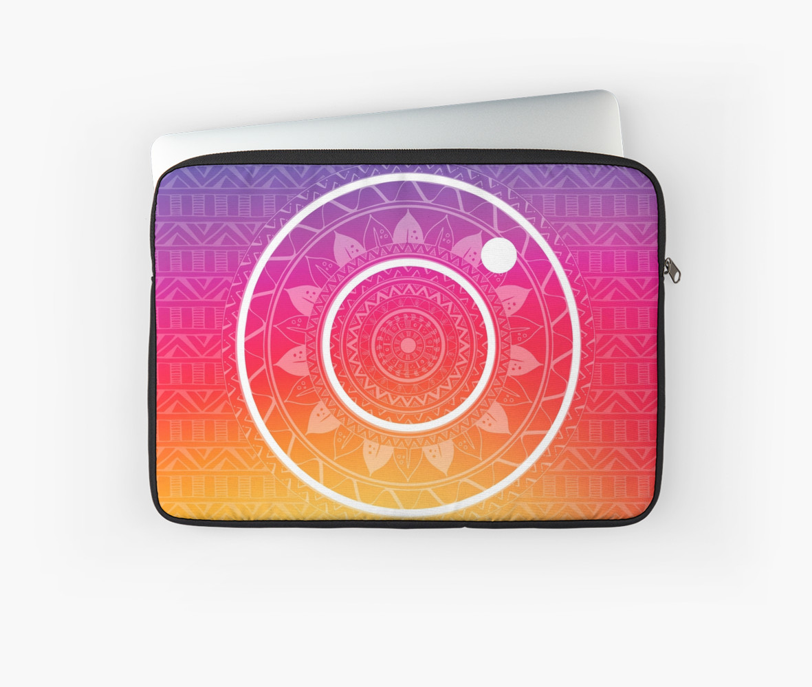 funda portátil - Redbubble - art print shop
Boho Mandalagram