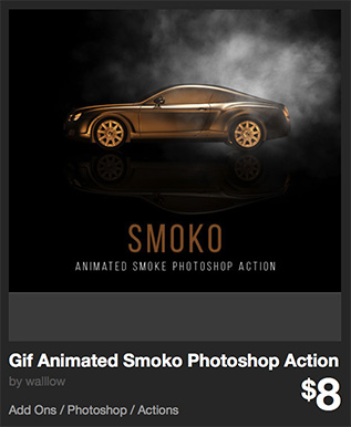 Gif Animated Smoko Photoshop Action by walllow | GraphicRiver