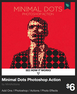 Minimal Dots Photoshop Action by MintActions | GraphicRiver
