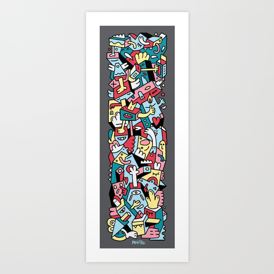 ART PRINT MINI ToTem por Mister Phil