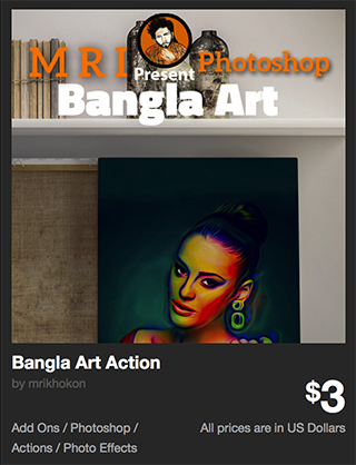 Bangla Art Action by mrikhokon | GraphicRiver