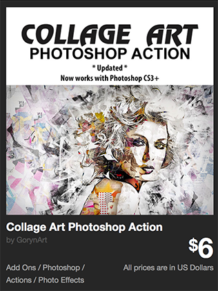Collage Art Photoshop Action by GorynArt | GraphicRiver