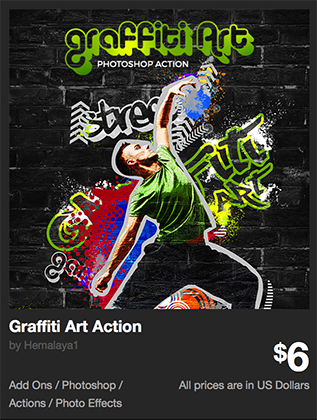Graffiti Art Action by Hemalaya1 | GraphicRiver