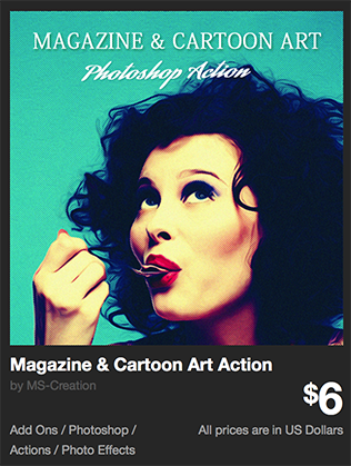 Magazine & Cartoon Art Action by MS-Creation | GraphicRiver