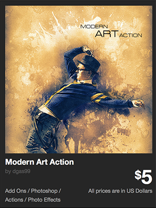 Modern Art Action by dgas99 | GraphicRiver