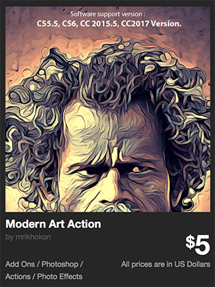 Modern Art Action by mrikhokon | GraphicRiver