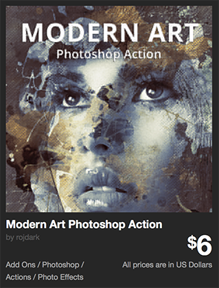 Modern Art Photoshop Action by rojdark | GraphicRiver