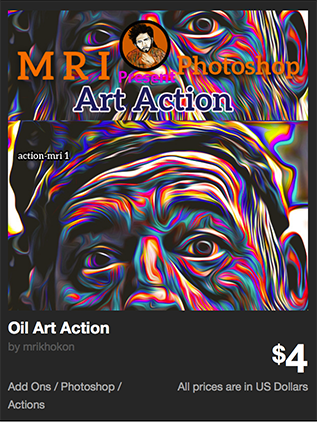 Oil Art Action by mrikhokon - GraphicRiver