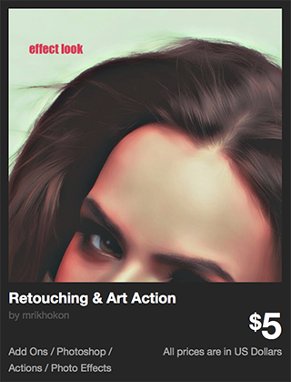 Retouching & Art Action by mrikhokon | GraphicRiver