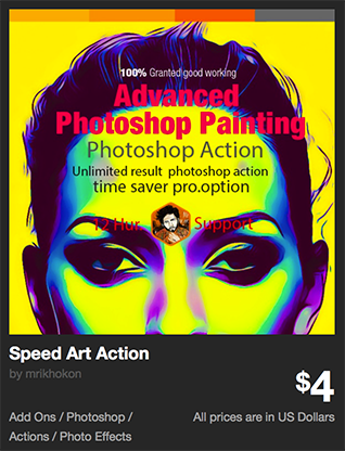 Speed Art Action by mrikhokon | GraphicRiver