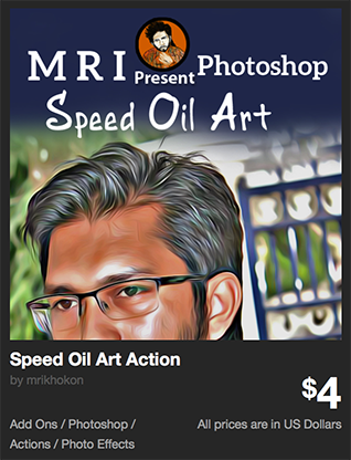 Speed Oil Art Action by mrikhokon | GraphicRiver