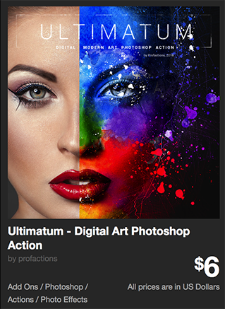 Ultimatum - Digital Art Photoshop Action by profactions | GraphicRiver