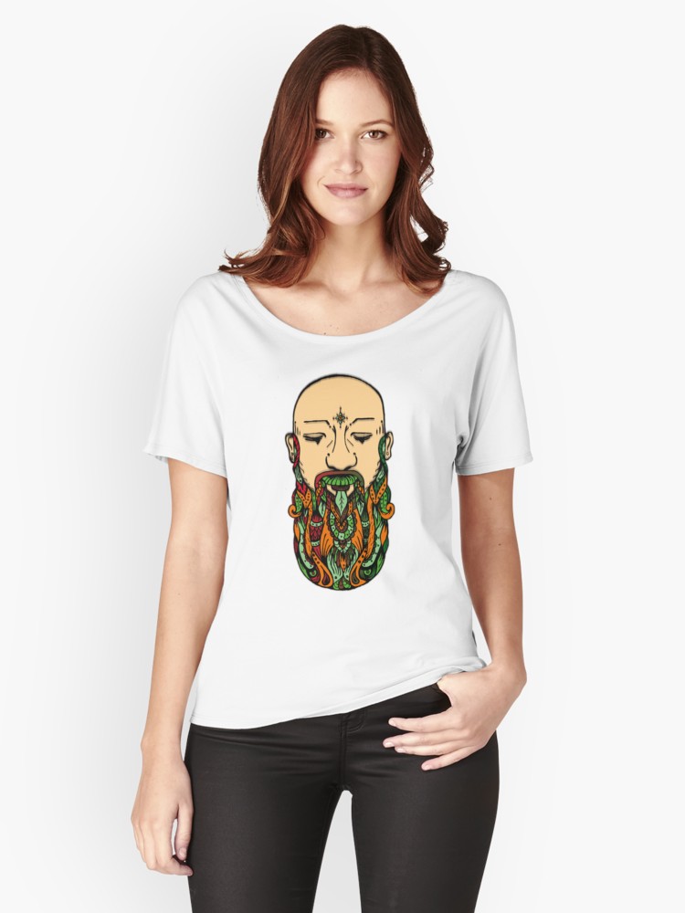 Camisetas anchas para mujer - Redbubble clothing art print