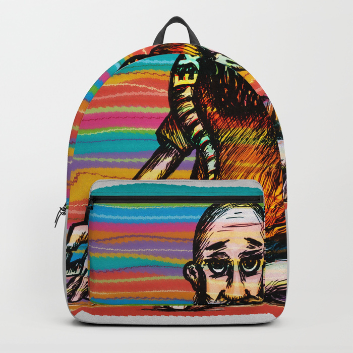 Bearded and ex poison snake Backpack by angeldecuir | Society6