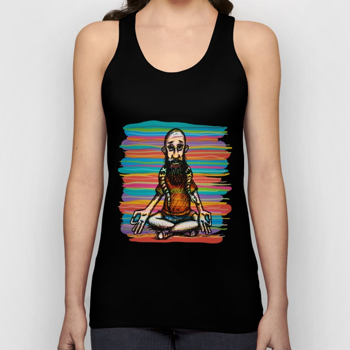 Bearded and ex poison snake - Unisex Tank Top by Angel Decuir - Society6