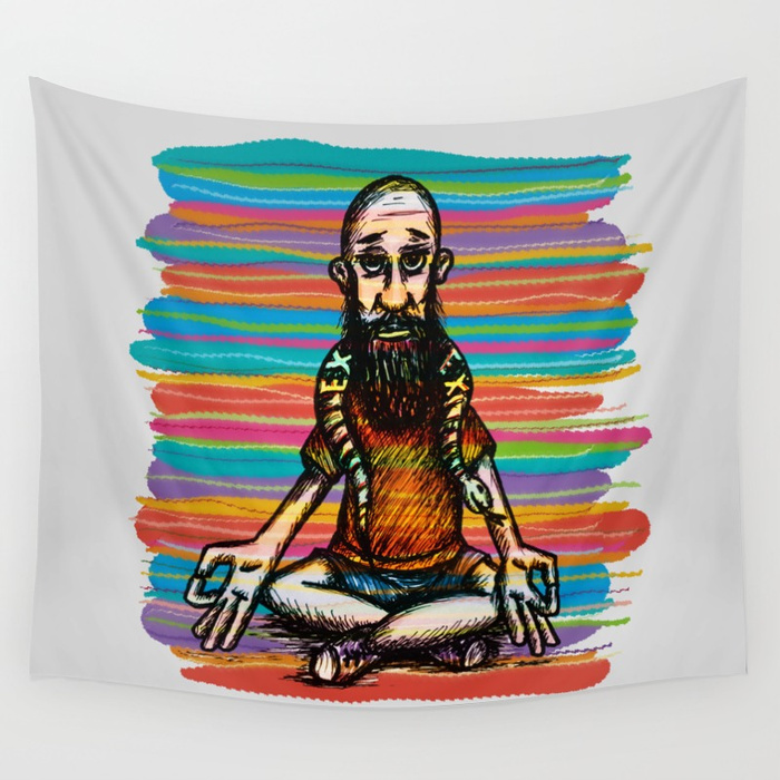 Bearded and ex poison snake Wall Tapestry by angeldecuir | Society6