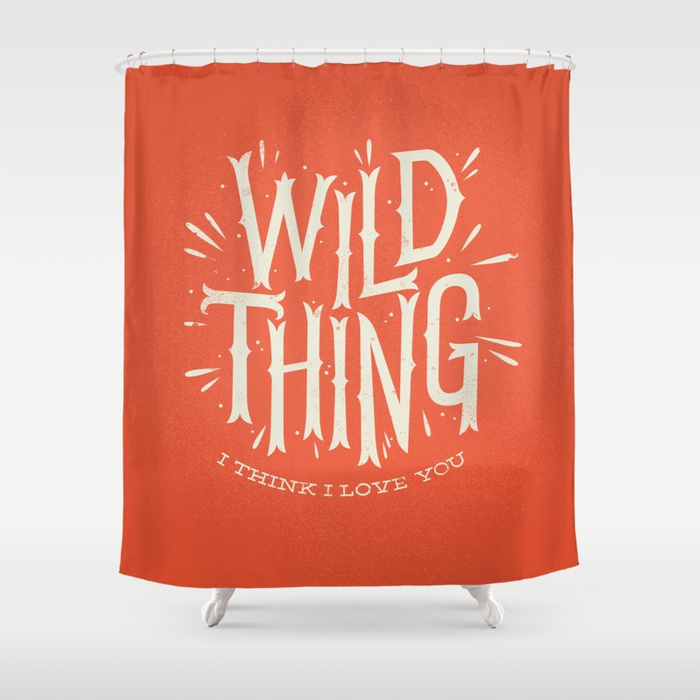 Wild Thing Shower Curtain by wharton | Society6 