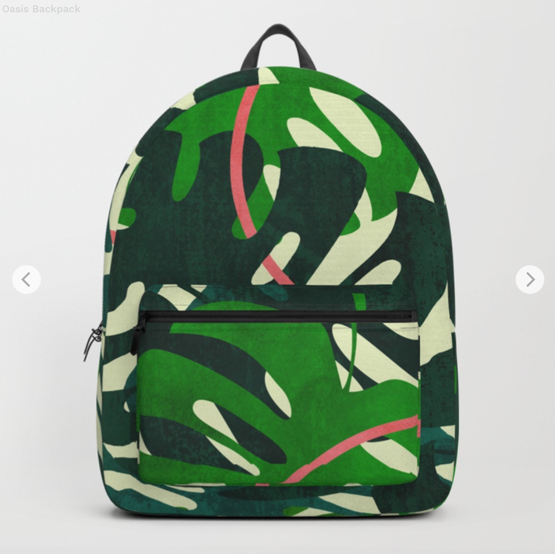 Oasis Backpack by matadesign | Society6
