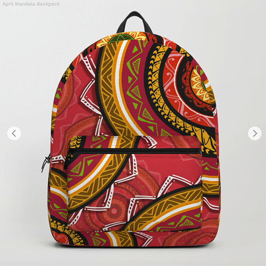April Mandala Backpack by angeldecuir | Society6