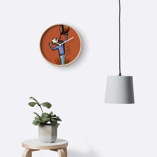 Relojes «Big Coffee Lover» de angeldecuir | Redbubble 