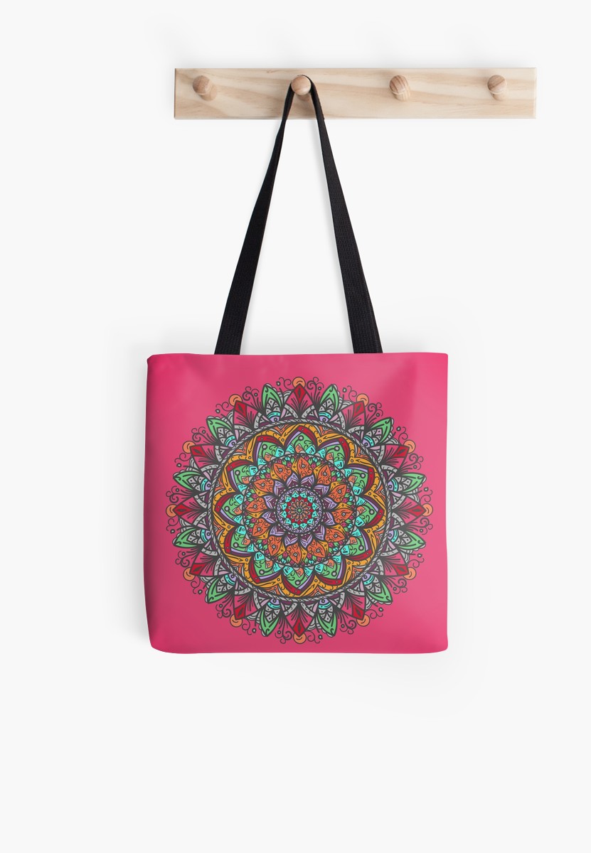 Bolsa de tela «Great #mandala Hand Made 1» de angeldecuir | Redbubble 