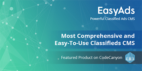 Powerful Classified Ads CMS - EasyAds by CodinBit | CodeCanyon