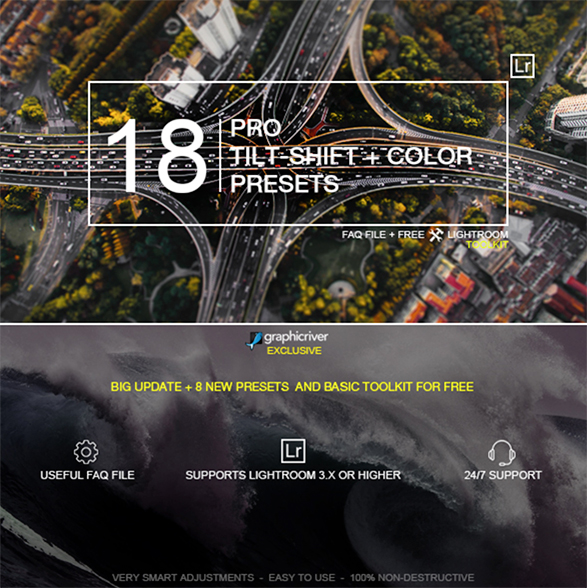 18 Pro Tilt-Shift Presets by zvolia | GraphicRiver