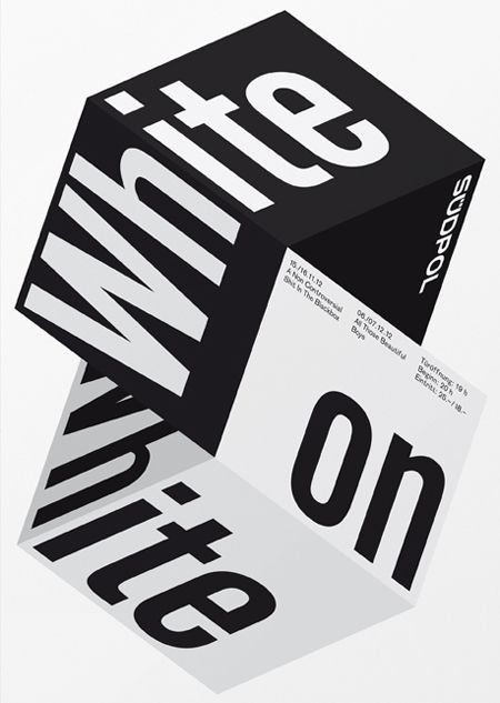 Typographic posters by Felix Pfäffli
Imágenes para inspirarse