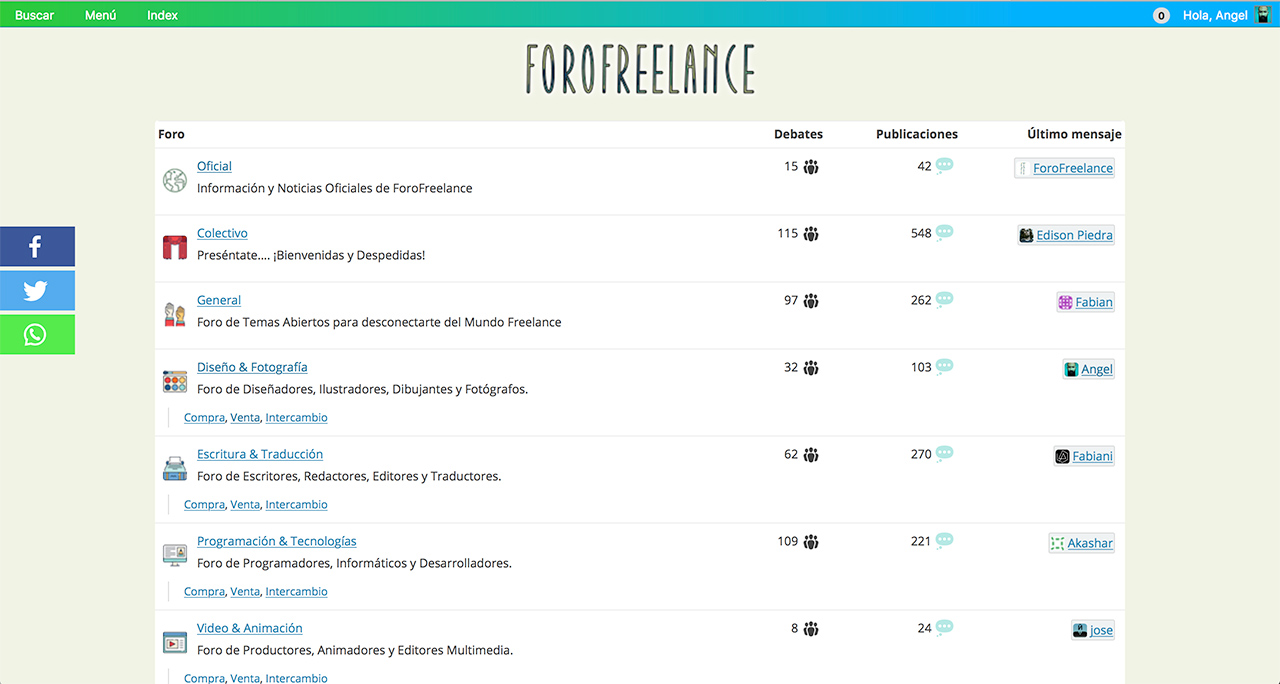 ¡Freelance 24 horas... con ForoFreelance!