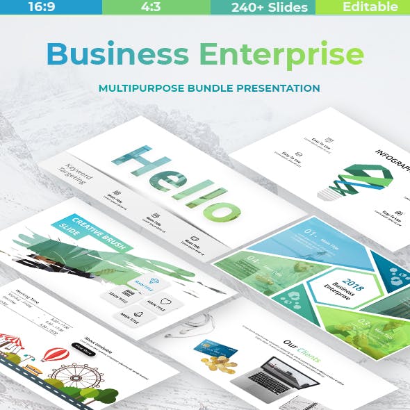 Business Enterprise Powerpoint Template by ESTE_Studio | GraphicRiver