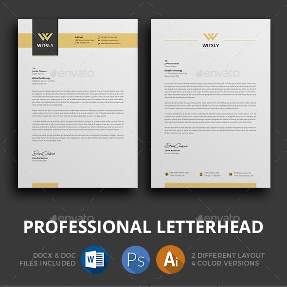 Letterhead by jpixel55 | GraphicRiver 