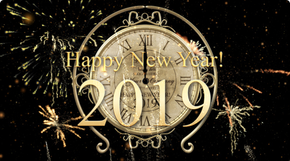 New Year Countdown Clock 2019 by IronykDesign | VideoHive