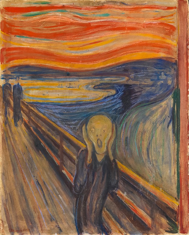 Edvard Munch
El grito - 1895