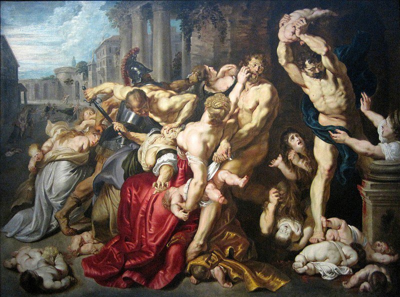 Rubens
MASACRE DE LOS INOCENTES - 1610