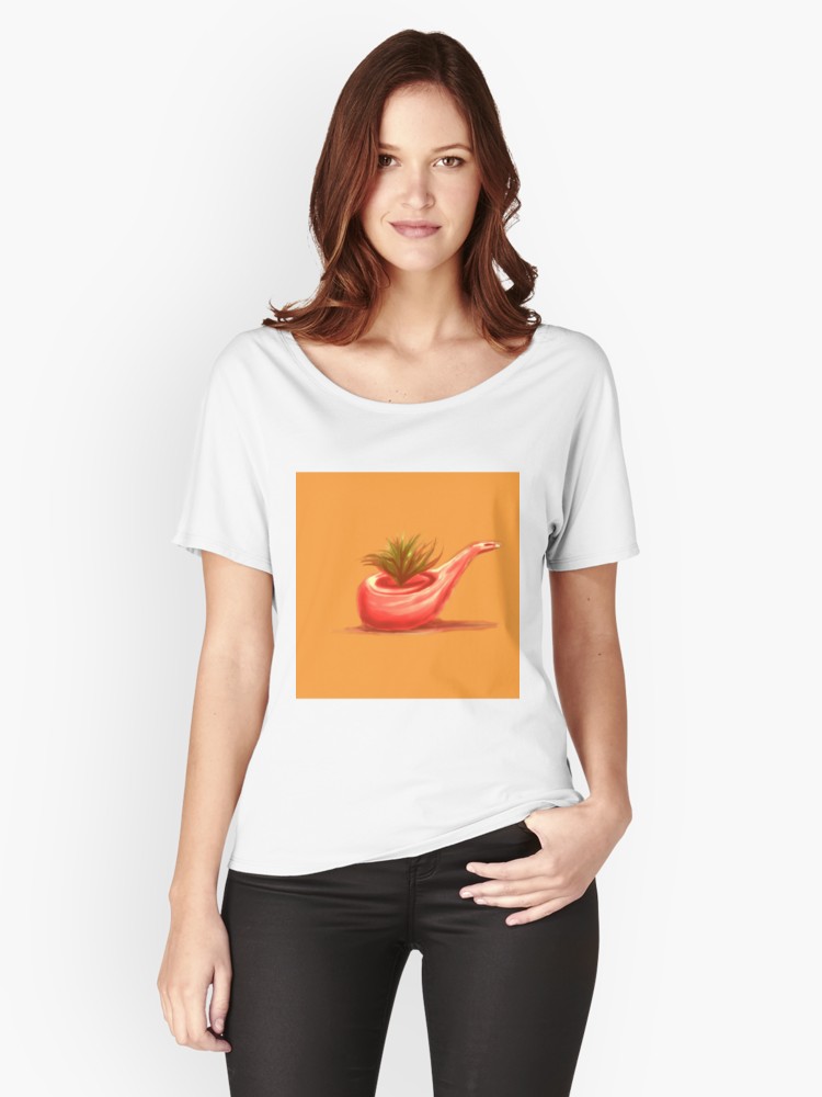 Camisetas anchas para mujer «Pipe 2 painting» de angeldecuir | Redbubble