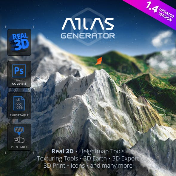 3D Map Generator - Atlas - From Heightmap to real 3D map
by Orange_Box in Utilities
- Add-ons