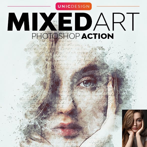 Mixed Art Photoshop Action
by UnicDesign in Photo Effects
